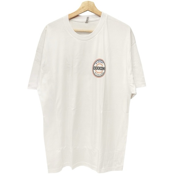 NWOT Dixxon Men's Sturgis Ride Fast White Tee Shirt, Size Large - Picture 2 of 5